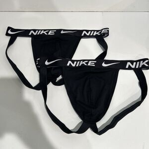 Nike Dri Fit Essential Microfiber Jock Strap Men's 2XL Underwear 2 Pair
